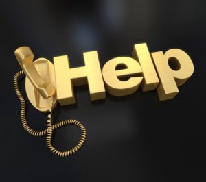 call for help